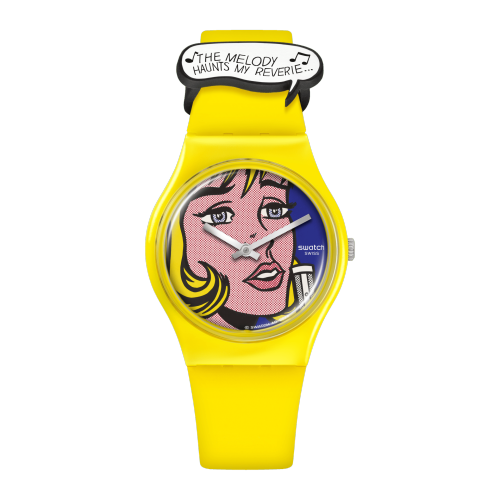 罗伊·利希滕斯坦《白日梦》主题手表,SWATCH ART JOURNEY,￥760